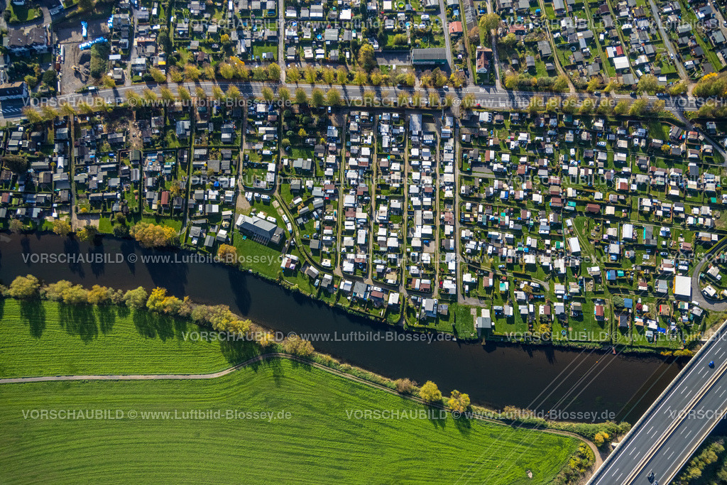 Hagen221016332 | Luftbild, Campingplatz Garenfeld Ruhrbogen, Fluss Ruhr, Boele, Hagen, Ruhrgebiet, Nordrhein-Westfalen, Deutschland