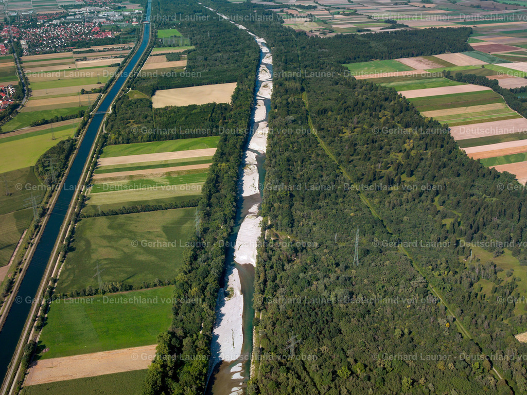 2403256 | Lechkanal , Lech bei Herbertshofen