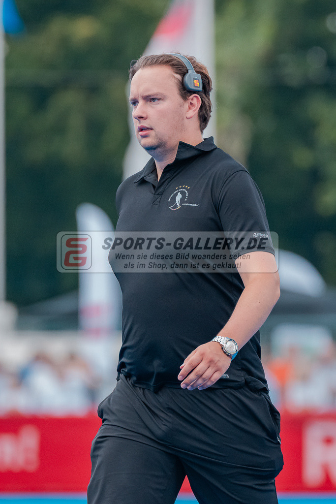 HK_20230716_102934 | Euro Hockey WU18 Girls Finale Belgium vs Germany Championship Girls &amp; Boys am 16.7.2023 CHTC , Krefeld ,