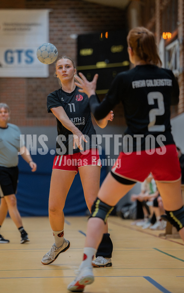 Handball I Frauen I Saison 2025-2026 I Landesliga HR West I 10. Spieltag I TuS Frisia Goldenstedt - SV Falke Steinfeld I 232 | jns.sportfotos - Realisiert mit Pictrs.com