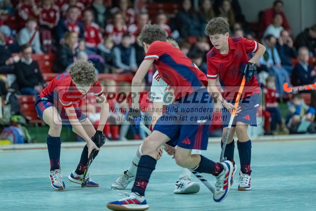 HK_20240225_108561 | Spiel um Platz 5 Deutsche Meisterschaft MU14 am 25.2.2024 Halle RW Köln, Köln ,