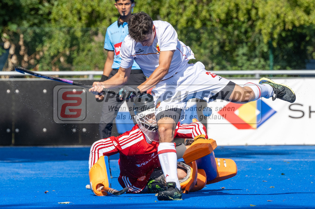 SFE_20230716_0082 | EuroHockey EM U18 Boys 3th 4th Netherlands vs Spain am 16.07.2023 in Krefeld (Gerd-Wellen-Hockeyanlage), Photo: Stephan Fehrmann 2023 (Sports-Gallery)