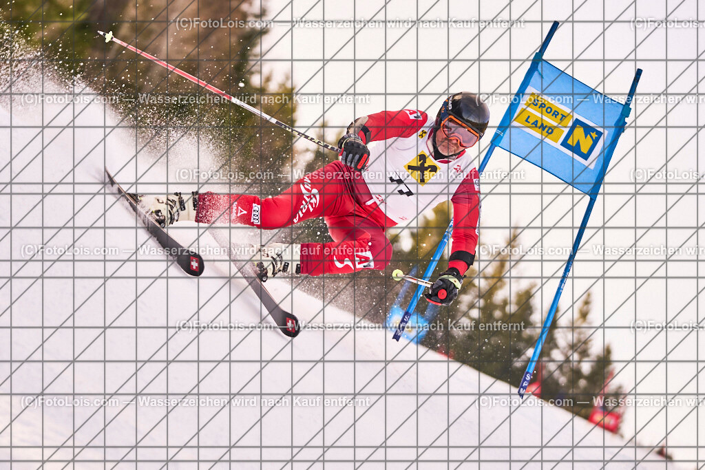 ALP1061_MastersCup-RTL-II_LKHF_Kranzer Gottfried | NÖ Raiffeisen MastersCup, Jugend - Damen - Herren, Riesentorlauf-Rennen 2 auf der Fuchswaldpiste in Lackenhof am Ötscher, durchführender Verein: Schiklub Lackenhof, So 9. Februar 2025.
