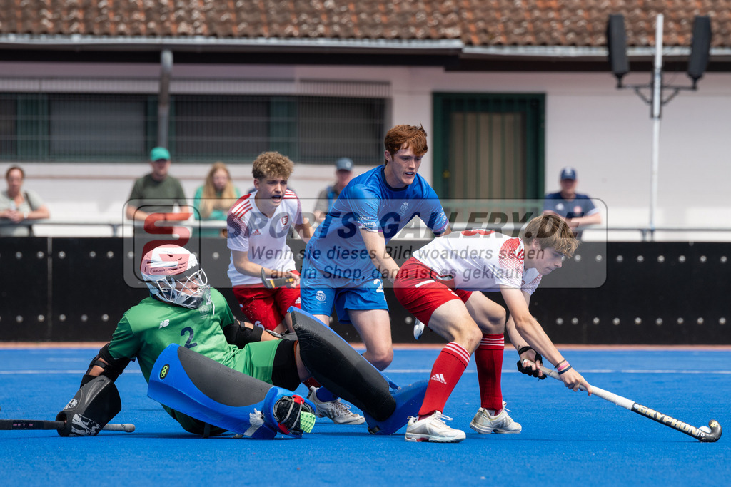 SFE_20230716_0010-2 | EuroHockey EM U18 Boys 5th 6th Scotland vs England am 16.07.2023 in Krefeld (Gerd-Wellen-Hockeyanlage), Photo: Stephan Fehrmann 2023 (Sports-Gallery)