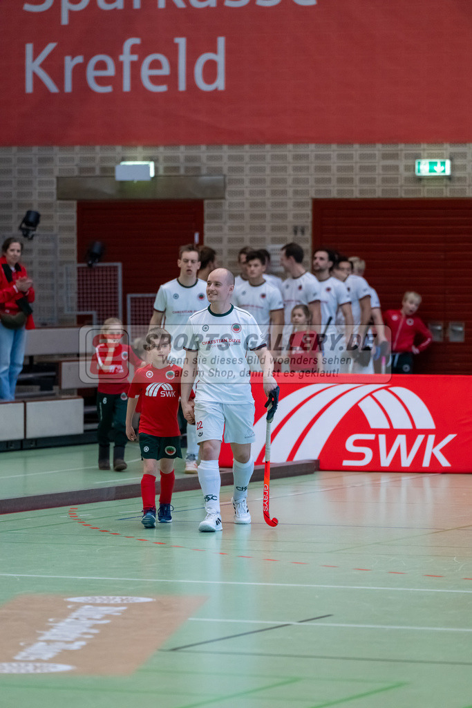 HK_20250118_101691 | 1/4 Finale 1. Bundesliga Halle Herren Crefelder HTC - Zehlendorfer Wespen am 18.1.2025 Halle Glockenspitz, Krefeld ,