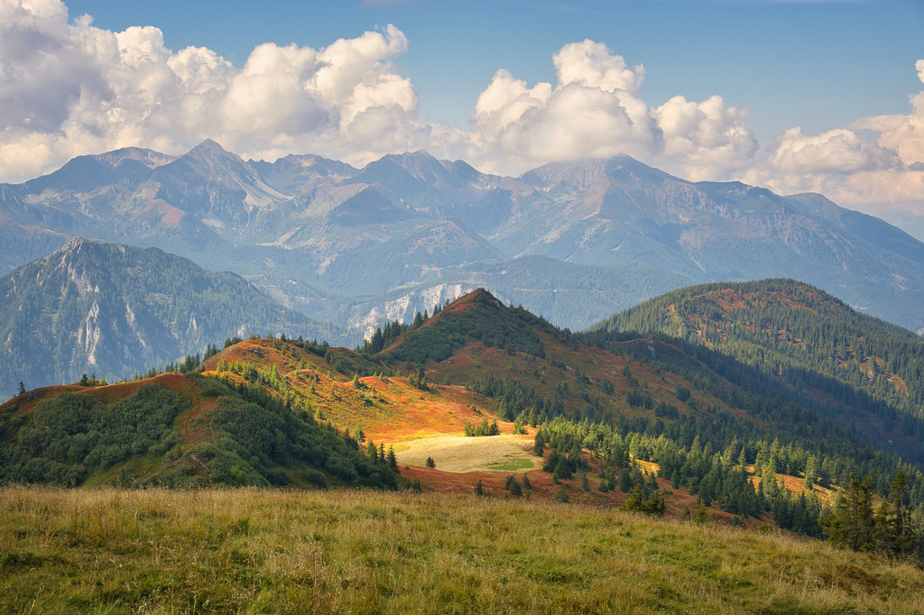 Blick vom Vötteleck auf die Niedere Tauern | walter-wagner-fotografie