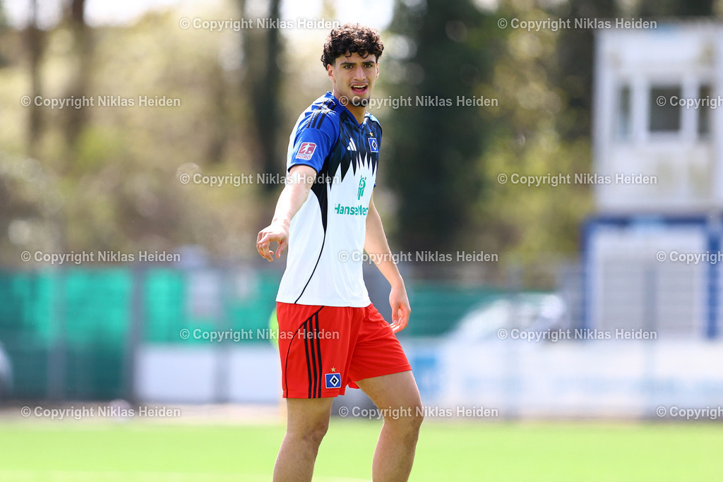 NH_HamburgerSVU21_FSVSchoeningen_RegionalligaNord_29032026 | #22 Omar Abdel Megeed (Hamburger SV U21)Fußball I Herren I Regionalliga Nord I Saison 2025-2026 I 28. Spieltag I Hamburger SV U21 - FSV Schöningen I 29.03.2026 I Stadion Hoheluft