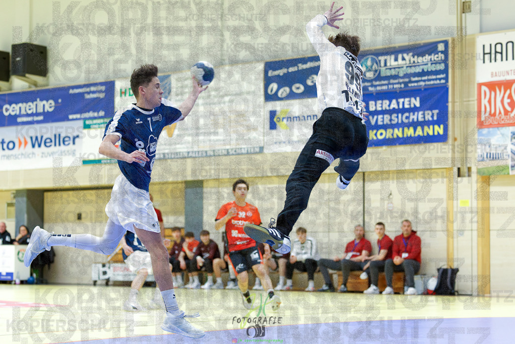 Jugendbundesliga A-Jugend; HSG Dutenhofen/Münchh. - HSG Rodgau Nieder-Roden | Jugendbundesliga A-Jugend; HSG Dutenhofen/Münchh. - HSG Rodgau Nieder-Roden am 07.12.2024 in Dutenhofen (Sporthalle Dutenhofen)Photo © 2024 - Jörg Heinrich - Realisiert mit Pictrs.com