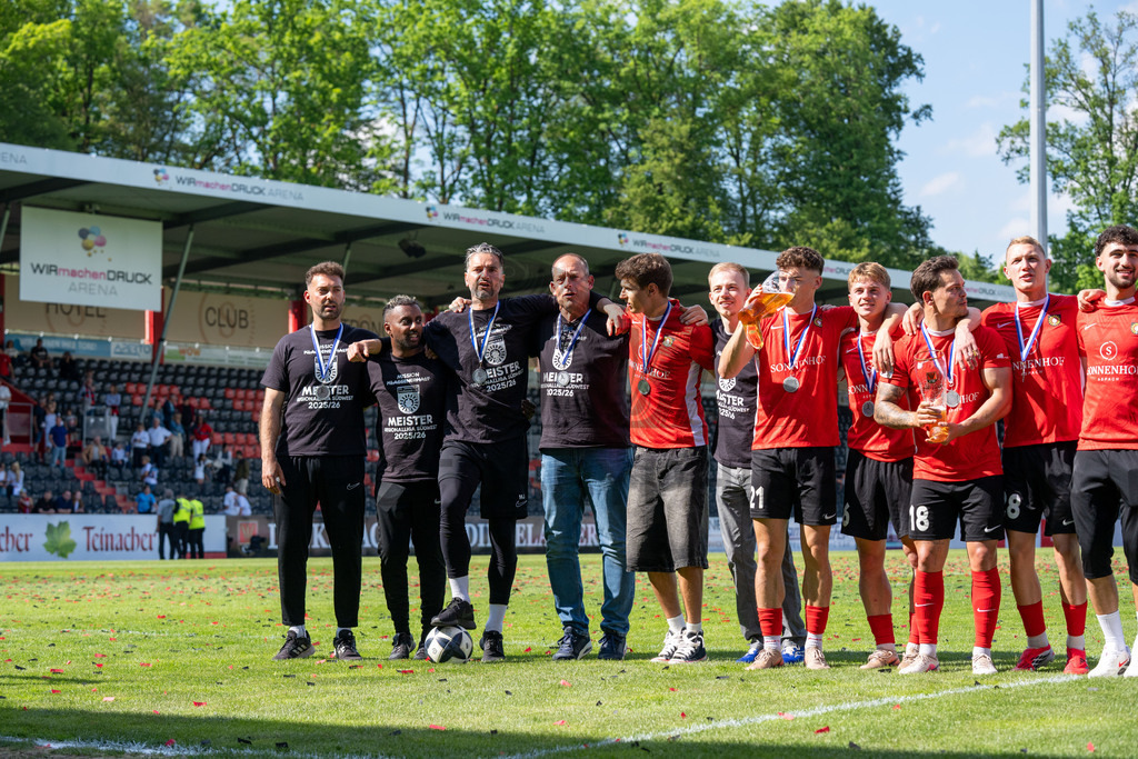 SG Sonnenhof Großaspach vs. SG Barockstadt Fulda-Lehnerz, Fussball, Regionalliga Suedwest, 33. Spieltag, 09.05.2026 | #,SG Sonnenhof Großaspach vs. SG Barockstadt Fulda-Lehnerz, Fussball, Regionalliga Suedwest, 33. Spieltag, 09.05.2026