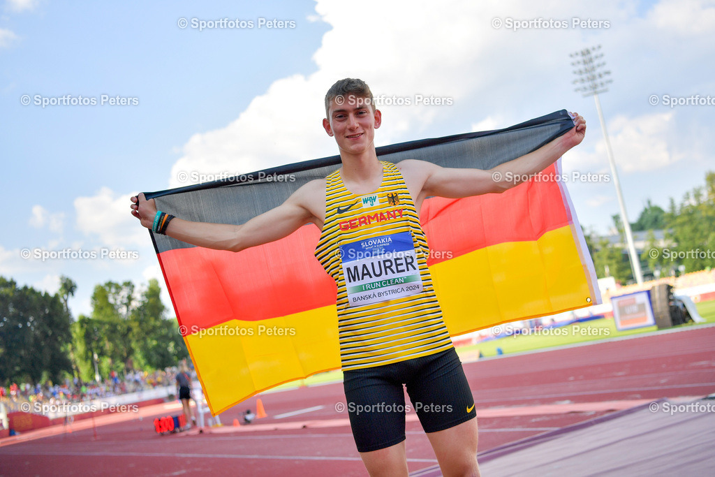 U18 EM - Tag 4_148 | European Athletics U18 Championships am 21.07.2024 in Banska Brystica;Foto: Kai Peters - Realisiert mit Pictrs.com