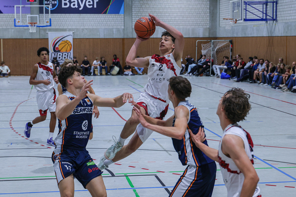 NBBL BAYER GIANTS vs Rostock Seawolves-91 | Fotos von Basketballspielen aus dem Raum NRW fotografiert von Gero Mueller-Laschet und Daniel Schaefer - Realisiert mit Pictrs.com