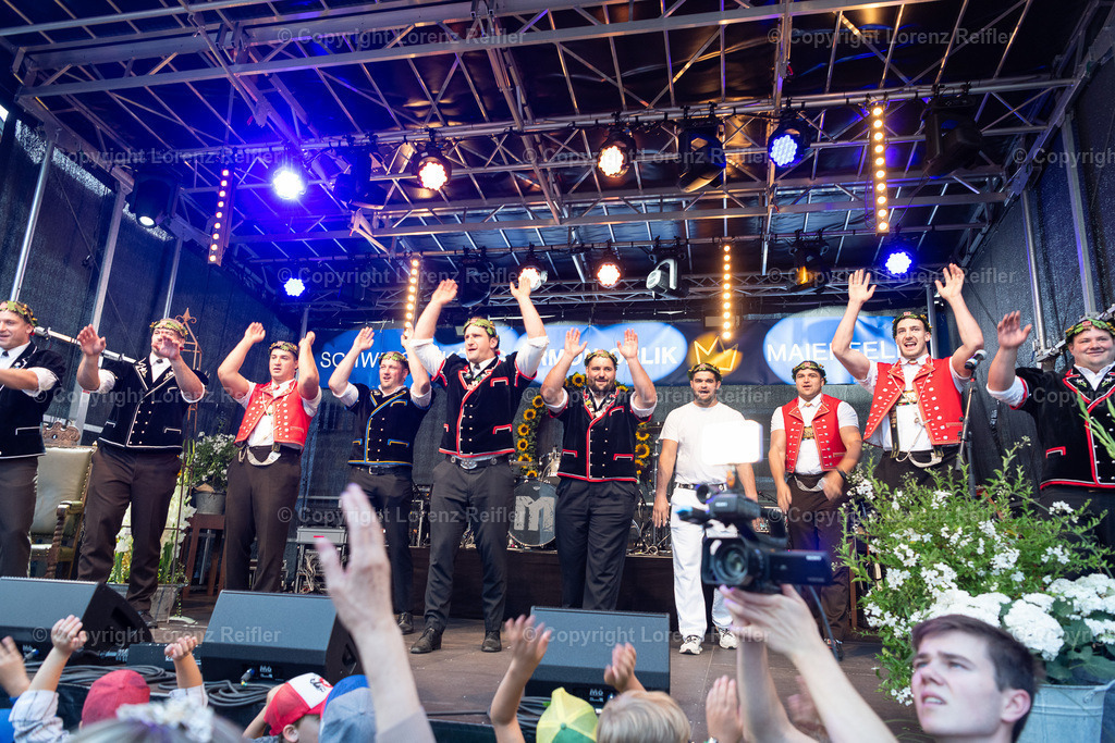 Schwingen -  ESAF Empfang Schwingerkönig 2025 | Maienfeld, 3.9.25, Schwingen - ESAF Empfang Schwingerkönig.