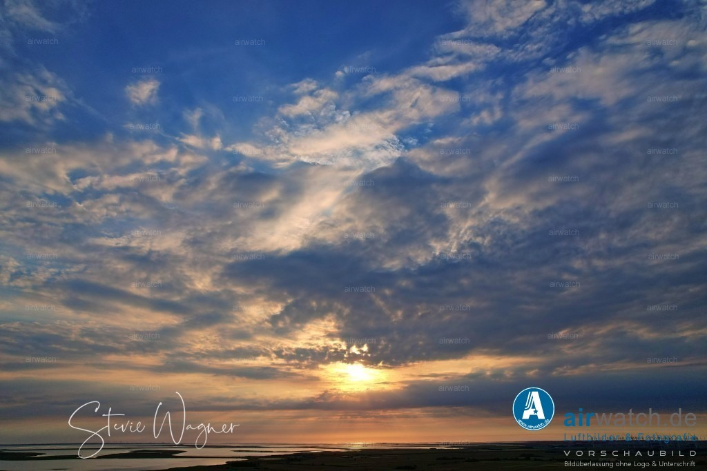 Luftbilder Hattstedtermarsch | Luftbilder, Nordsee, Nordfriesland, Hattstedtermarsch, Sterdebüll, Deichweg, Speckiweg, Seedeichgraben