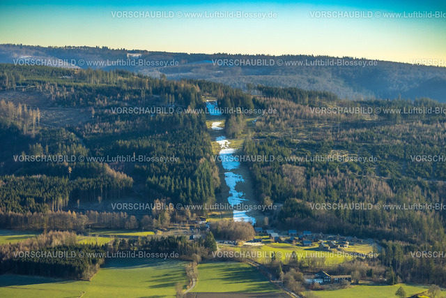 Schmallenberg230205486 | Luftbild, Bergdorf LiebesGrün, Schmallenberger Höhenlift, Skigebiet, Schmallenberg, Sauerland, Nordrhein-Westfalen, Deutschland