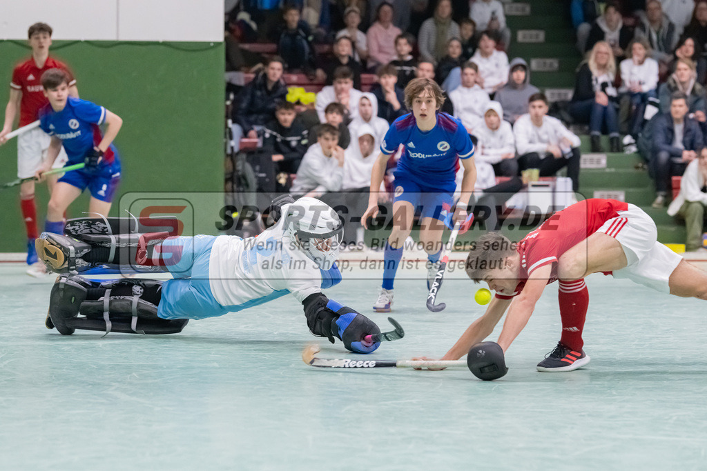 HK_20230305_106285 | Deutsche Meisterschaft MU16 Finale Mannheimer HC - Rot-Weiss Köln / Ehrungen am 5.3.2023 RWK, Köln ,