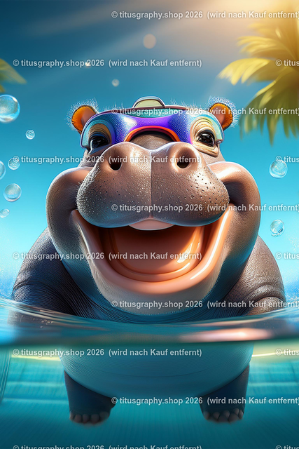 Hippo 018 | titusgraphy-shop: Geschenkideen mit Qualitätsfotos. titusgraphy-shop: gift ideas with quality photos. titusgraphy-shop: idées cadeaux avec photos de qualité.  - Realisiert mit Pictrs.com