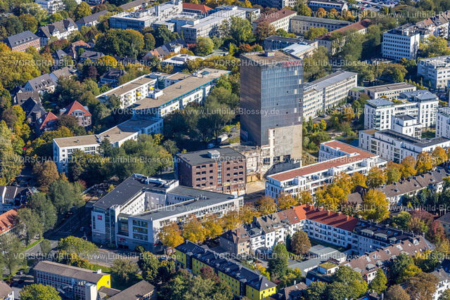 Dortmund221000106 | Luftbild, Neubau Büropark an der Kronenburg mit Abriss der ehemaligen Kronenbrauerei zwischen Märkische Straße und Kronenstraße, Hotel ibis Dortmund City, Ruhrallee, Dortmund, Ruhrgebiet, Nordrhein-Westfalen, Deutschland