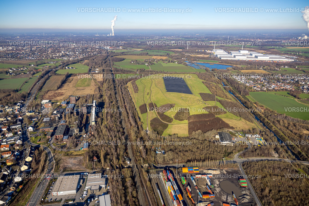 Dortmund230200184 | Luftbild, Kokerei Hansa Industriedenkmal, Halde Deusenberg, Huckarde, Dortmund, Ruhrgebiet, Nordrhein-Westfalen, Deutschland