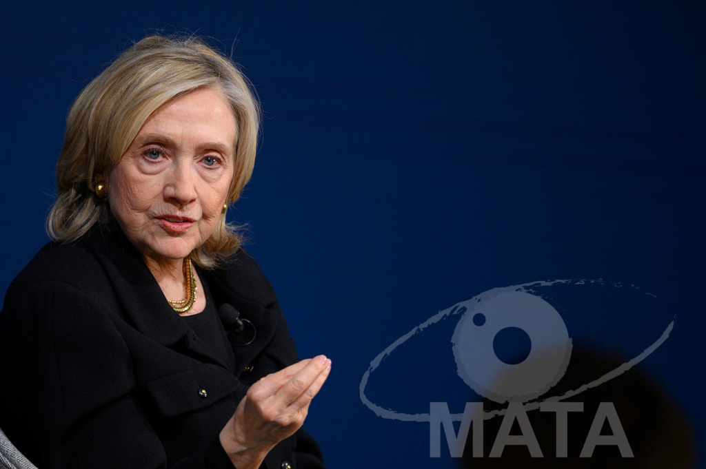 _DWI3197 | Die US-Politikerin Hillary Clinton auf der Veranstaltung Bridging Scholarship and Statecraft im Rahmen der Münchner Sicherheitskonferenz 2026. München, 13.02.2026 Bayern Deutschland  - Realisiert mit Pictrs.com