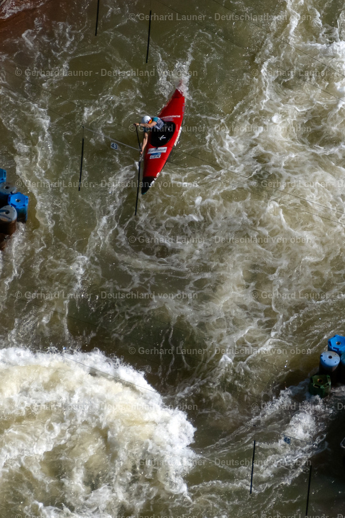 4042046 | Der Kanupark Markkleeberg ist die zweite weltcuptaugliche künstliche Wildwasseranlage in Deutschland neben dem Eiskanal in Augsburg
