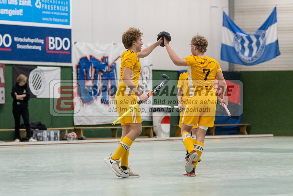 SFE_20230304_0029 | Deutsche Meisterschaft Männliche U16 Halle 2023 am 04.03.2023 in Köln (KTHC Stadion Rot-Weiss Köln Tennis and Hockey Club), Photo: Stephan Fehrmann 2022 (Sports-Gallery)