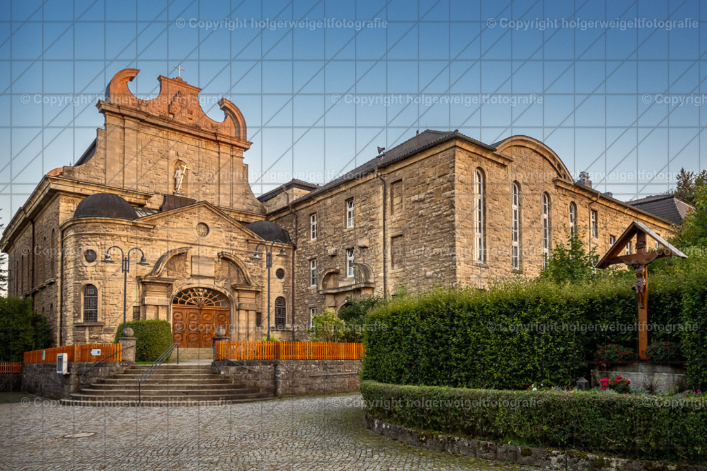 Paterkloster | Das ist das Junimotiv meines neuen Kalenders "Zeitreise durch Heilbad Heiligenstadt- Die 1960er und Heute" - Realisiert mit Pictrs.com