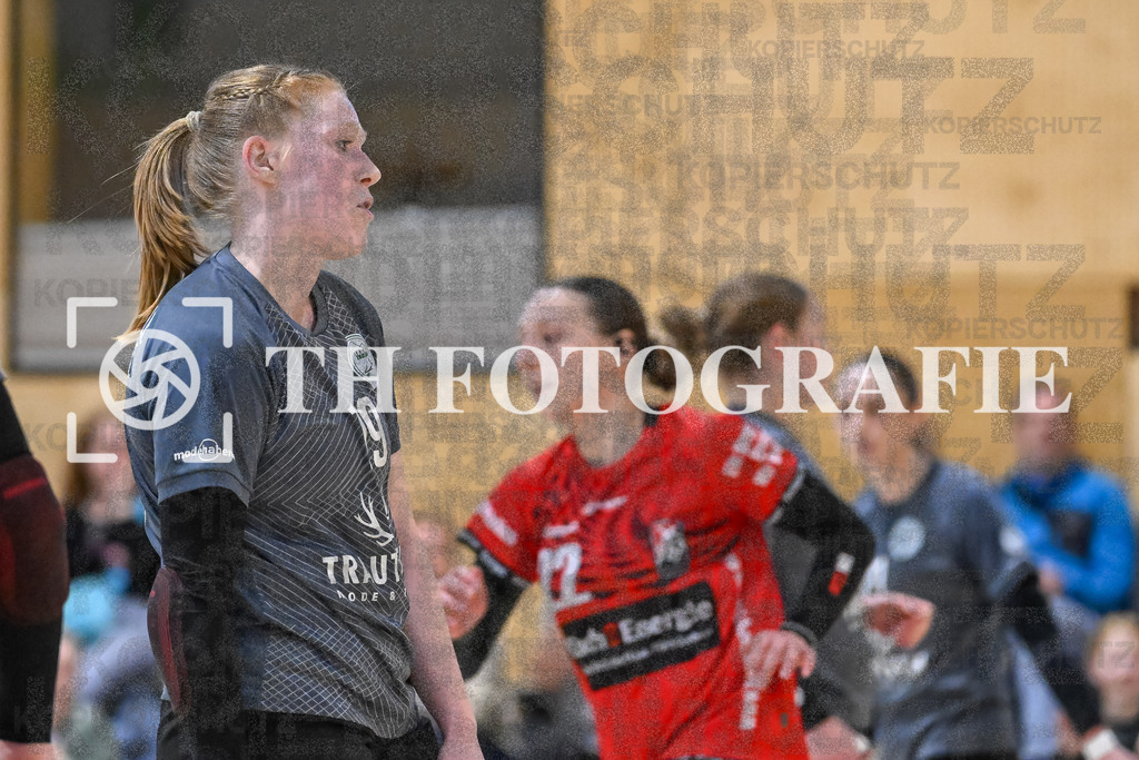 GER, SG Maulburg/Steinen - HB Kinzigtal, Frauen-Handball, Oberliga Suedbaden, 21. Spieltag, Saison 2024/2025, 06.04.2025 | Pia Weichenhein (HB Kinzigtal, #19)GER, SG Maulburg/Steinen - HB Kinzigtal, Frauen-Handball, Oberliga Suedbaden, 21. Spieltag, Saison 2024/2025, 06.04.2025Foto: TH Fotografie/Thomas Hess