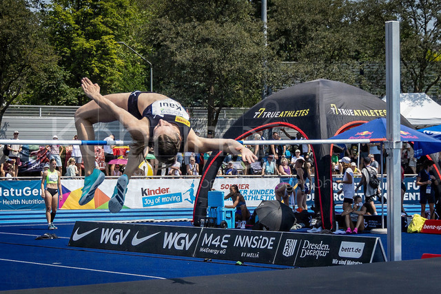 Multisport Event; Ratingen, 27.06.2026 | RATINGEN, GERMANY - JUNE 27, 2026 : Emma Kaul (GER / Germany) during high jump competing during the Multisport Event at Stadion Ratingen on June 27, 2026 in Ratingen, Germany.