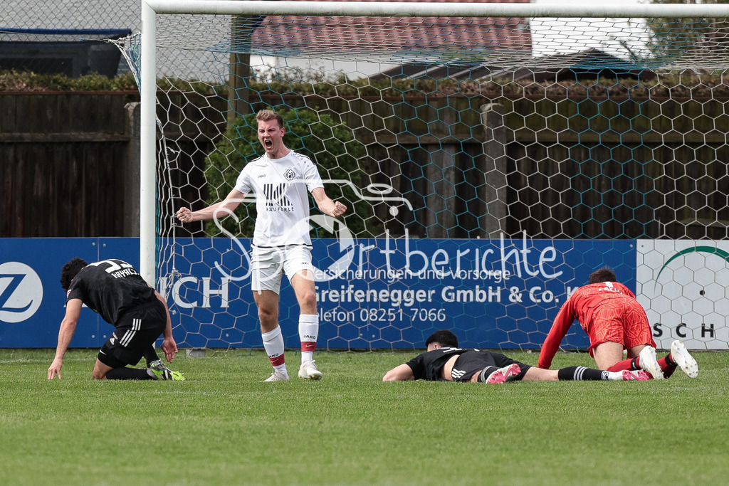 BC Aichach - TSV Friedberg | Jubel nach 1-0