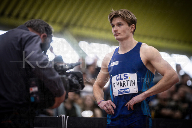 Deutsche Leichtathletik-Hallenmeisterschaften; Dortmund, 28.02.2026 | Rocco Martin (SG Motor Gohlis -Nord Leipzig, 499); Deutsche Leichtathletik-Hallenmeisterschaften am 28.02.2026 in der Helmut-Körnig-Halle in Dortmund. 