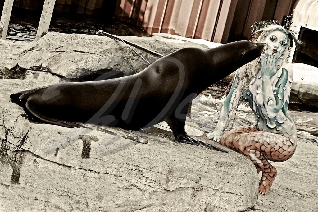AnimalArt-SEELÖWE_0340b | #007 | Modell: Daniela | Foto: Tschiponnique Skupin - Realisiert mit Pictrs.com