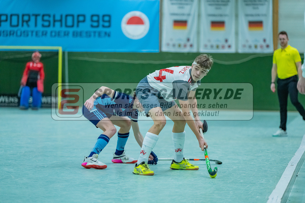 HK_20240225_108413 | 2. Halbfinale Deutsche Meisterschaft MU14 am 25.2.2024 Halle RW Köln, Köln ,