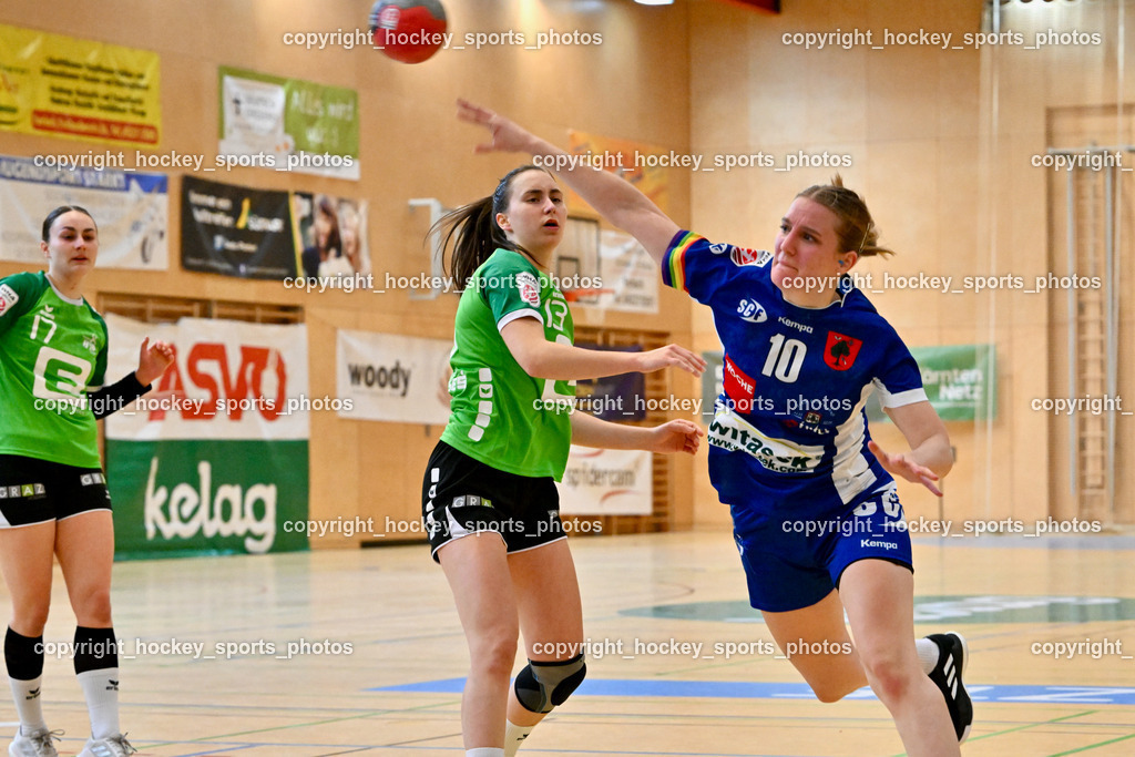 SC Ferlach Damen vs. HIB Graz 18.2.2023 | #13 SPALT Lisa, #10 Fister Petra