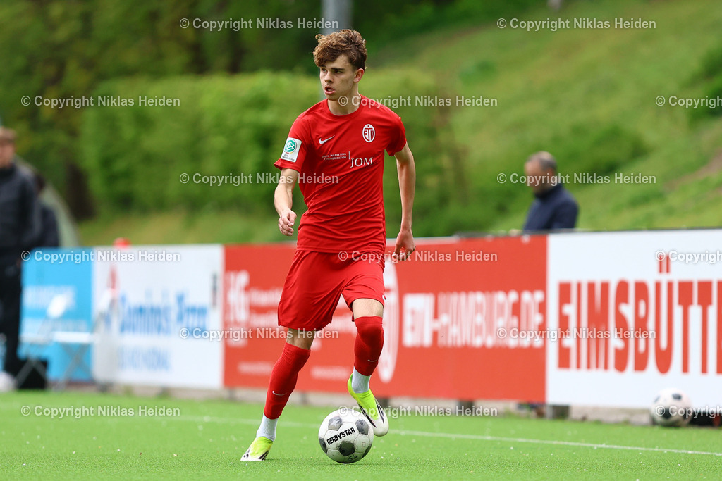 NH_EimsbüttelerTVU17_ViktoriaBerlinU17_DFBNachwuchsliga_19042026 | #20 Felix Wagner (Eimsbütteler TV U17)Fußball I Herren I U17 DFB-Nachwuchsliga Hauptrunde Liga B, Gruppe B I Saison 2025-2026 I 10. Spieltag I Eimsbütteler TV U17 - FC Viktoria 1889 Berlin U17 I 19.04..2026 I Sportzentrum Hoheluft