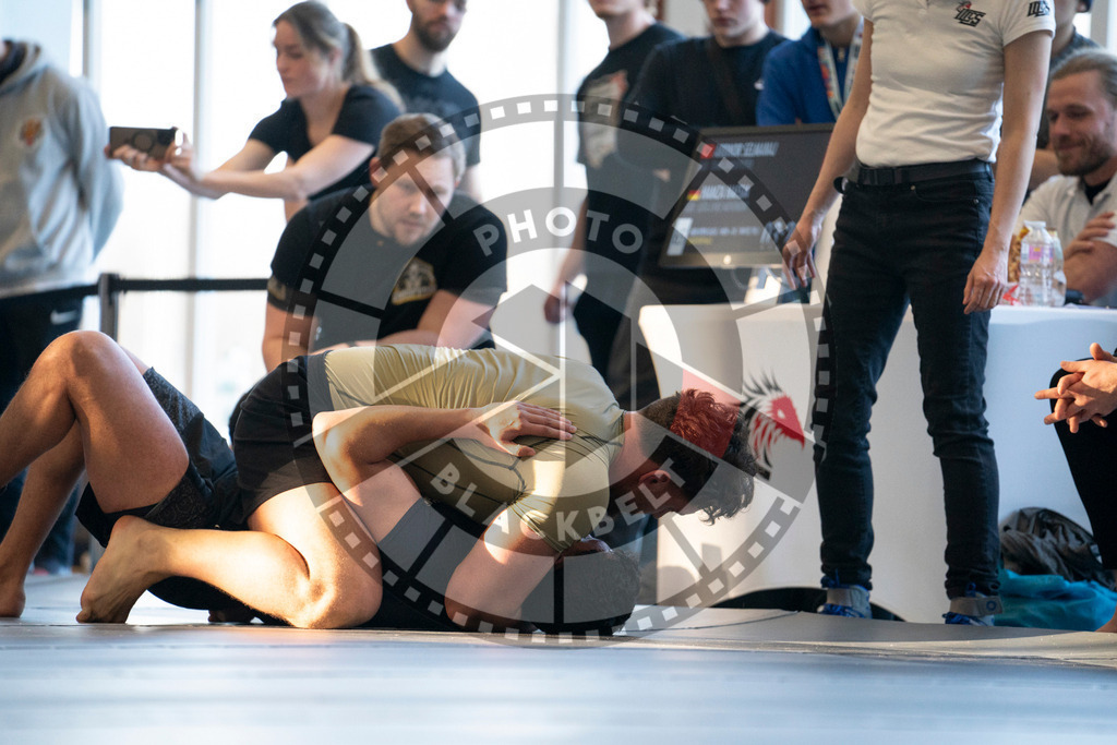 20240309PBB7567 | Fighters compete during the International Luta Livre (ILLCS) Spring Championship in Hannover, Germany, on March 9, 2024.