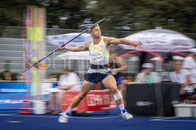 Multisport Event; Ratingen, 28.06.2026 | RATINGEN, GERMANY - JUNE 28, 2026 : Sven Jansons (NED / Netherlands) competing in the javelin during the Multisport Event at Stadion Ratingen on June 28, 2026 in Ratingen, Germany.