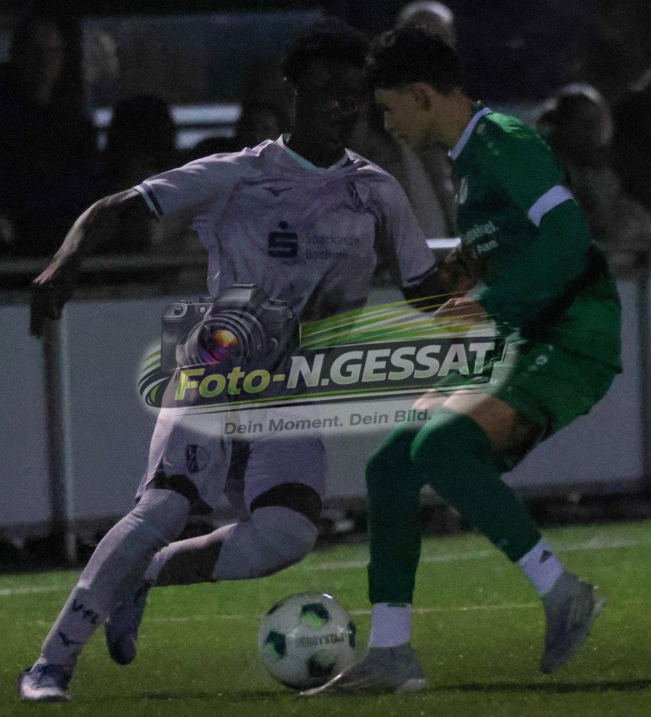 SV Rödinghausen - VfL Bochum | Auf dem Bild zu sehen: grün SV Rödinghausen ; grau VfL BochumSV Rödinghausen, VfL Bochum, Saison 25/26, C-Jugend Westfalenpokal, Deutschland - Realisiert mit Pictrs.com
