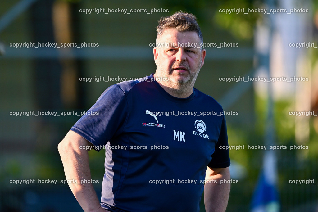 SAK vs. SC ST. Veit | Headcoach SC St. Veit Martin Harald Kaiser, SAK vs. SC ST. Veit, SAK vs. SC ST. Veit am 30.04.2025 in Klagenfurt (Sportpark Welzenegg), Austria, (Photo by Bernd Stefan)