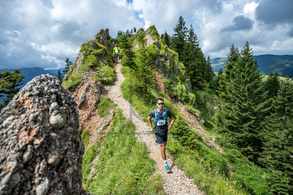 35. Gebirgsmarathon | 35. Gebirgsmarathon 2024 am 03.08.2024 in Immenstadt. Einer der anspruchsvollsten​und ältesten Bergläufe​Deutschlands im Naturpark Nagelfluhkette!(Foto: Dominik Berchtold/www.dberchtold.com)Instagram: @d_berchtold_foto 
