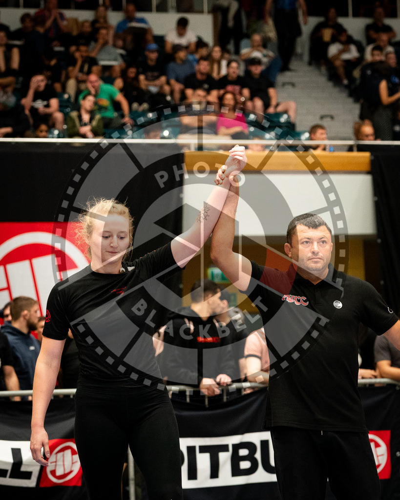 20250906PBB2798 | Fighters compete during the ADCC European Trials  competition in Warsaw, Poland, on September 6, 2025.