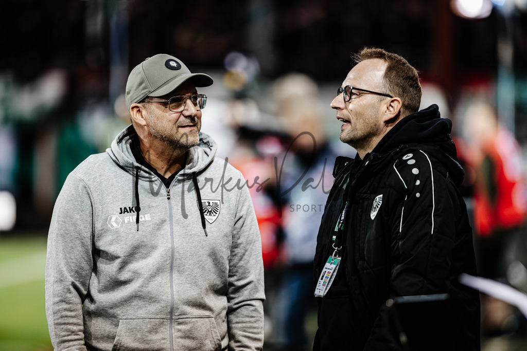 2. Bundesliga, Saison 2024/25, 7. Spieltag: SC Preußen Münster - FC Schalke 04 | Münster, 28.09.2024: 2. Bundesliga, 7. Spieltag, SC Preußen Münster gegen FC Schalke 04 im LVM-Preußenstadion in Münster. Foto: sportfotografie.ms | Markus Paletta - Realisiert mit Pictrs.com