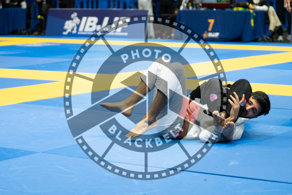 20240119PBB3321 | Fighters compete during the IBJJF European Championship in Paris, France, on January 19, 2024.