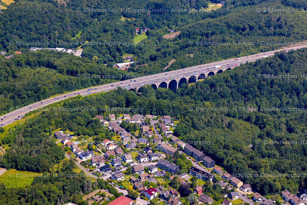 Luftbild Wermelskirchen-4989 | "Höllenbach Talbrücke" in Wermelskirchen - Realisiert mit Pictrs.com