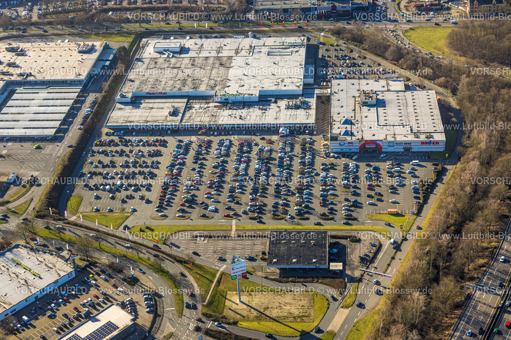 Dortmund240101765 | Luftbild, Gewerbegebiet Indupark und Parkplätze, Verkehrssituation, Oespel, Dortmund, Ruhrgebiet, Nordrhein-Westfalen, Deutschland