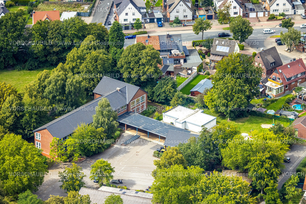 Ahlen230803363 | Luftbild, uftbild, Schule und Kindergarten Stephansweg, Ahlen, Ruhrgebiet, Nordrhein-Westfalen, Deutschland