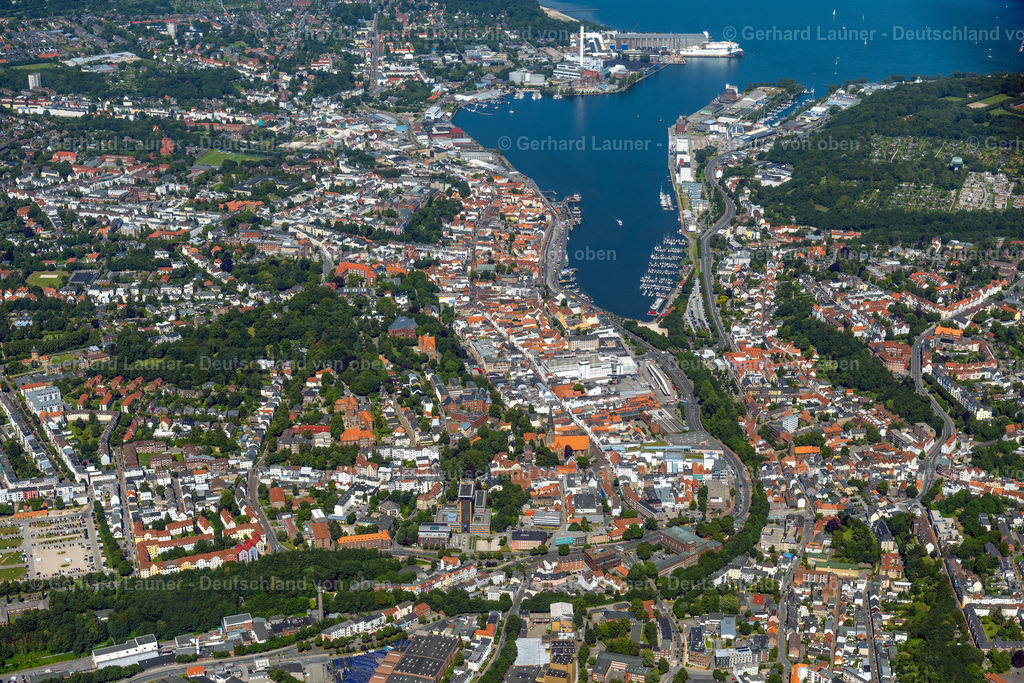 4037510 | Stadtansicht Flensburg mit Flensburger Förde