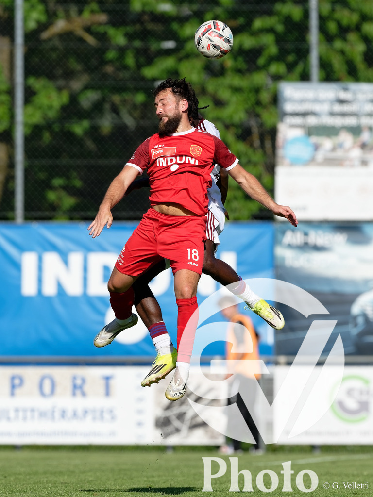 Lancy FC  v Servette FC M-21  - 1ere ligue Classic  | Geneva, Switzerland - April 25 : during the 1ere ligue Classic  match between Lancy FC  and Servette FC M-21  at Stade de Marignac on April 25 , 2026 in Geneva, Switzerland.