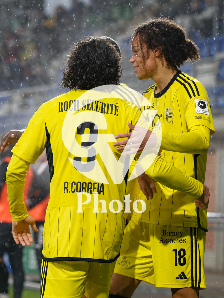 dieci Challenge League - FC Stade Nyonnais v Neuchatel Xamax FCS |  during the dieci Challenge League match between FC Stade Nyonnais and Neuchatel Xamax FCS at Centre sportif de Colovray in Nyon, Switzerland