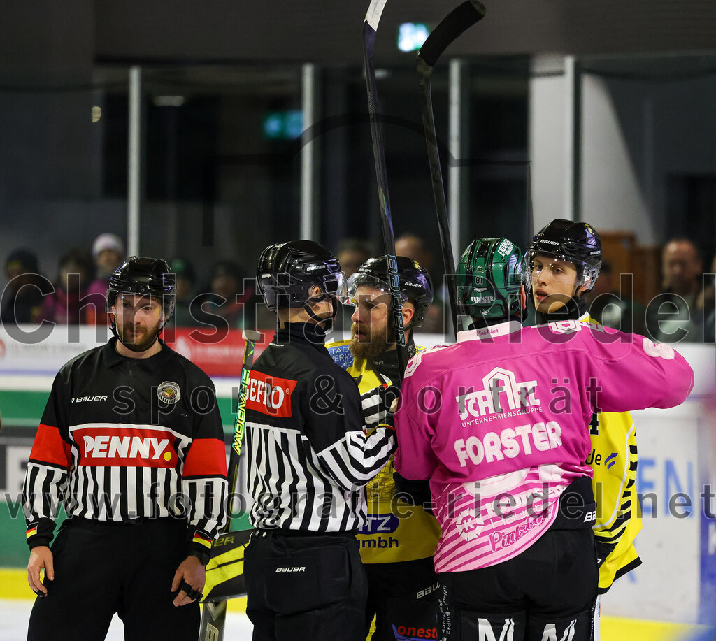 2025-10-10_166_TSV_Erding_gegen_onesto_Tigers_Bayreuth | Erding, Deutschland, 10.10.2025:Eishockey, Oberliga Süd 2025 / 2026, 7. Spieltag, TSV Erding gegen onesto Tigers Bayreuth, Endergebnis: 2:5Maximilian Forster (Erding Gladiators, #81)Foto: Christian Riedel / fotografie-riedel.net