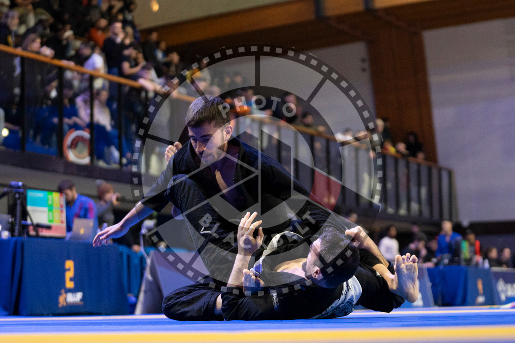 20240119PBB0513 | Fighters compete during the IBJJF European Championship in Paris, France, on January 19, 2024.